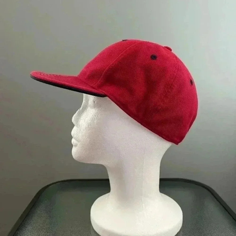 Lacoste Red Cap Hat Men’s Sz M - Picture 4 of 9